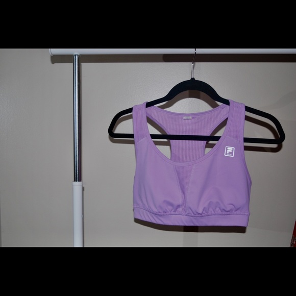 FILA Sport Other - Medium-impact lavender Fila sports bra